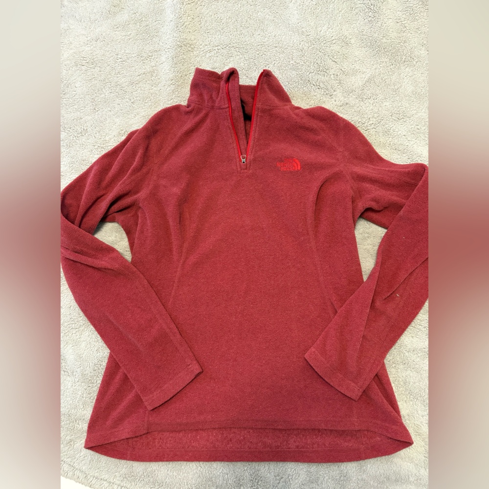 The North Face Red Fleece Pullover